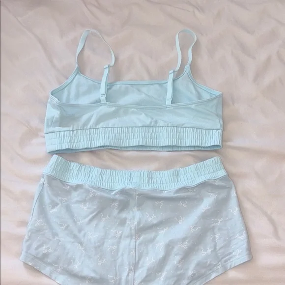 Colsie Light Blue Bra and Brief Set - Picture 5 of 5
